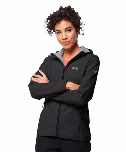 Women’s hooded softshell jacket (OL)