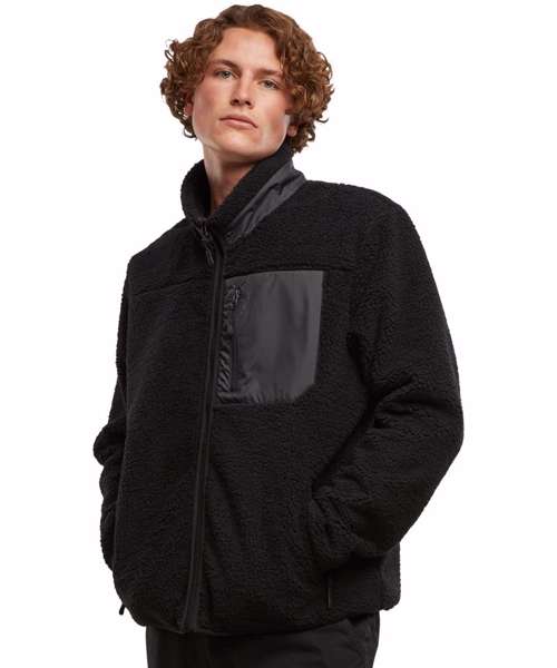 Bonded sherpa jacket