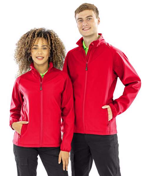 Women's recycled 2-layer printable softshell jacket