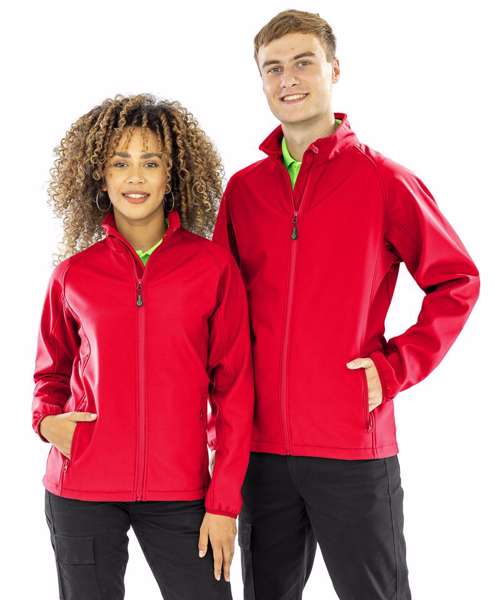 Men's recycled 2-layer printable softshell jacket