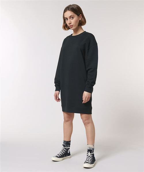 Stella Kicker women's crew neck oversized dress (STDW161)