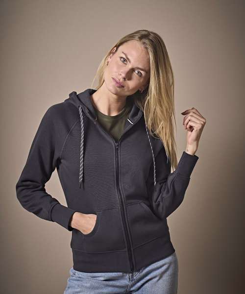 Women’s fashion full-zip hoodie (5436)