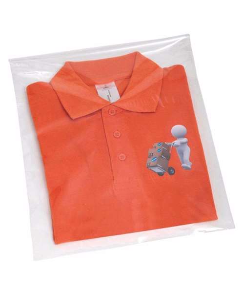 Polypropylene shirt bag